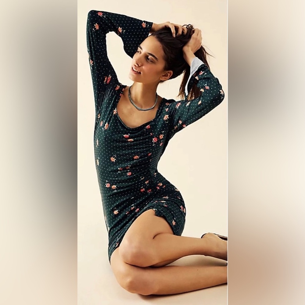 free people CELIA mini dress .